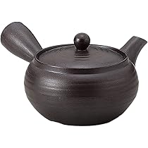 Amazon｜スズ木 萬古焼 急須 1.5号 約360ml 1人～2人用 花かん